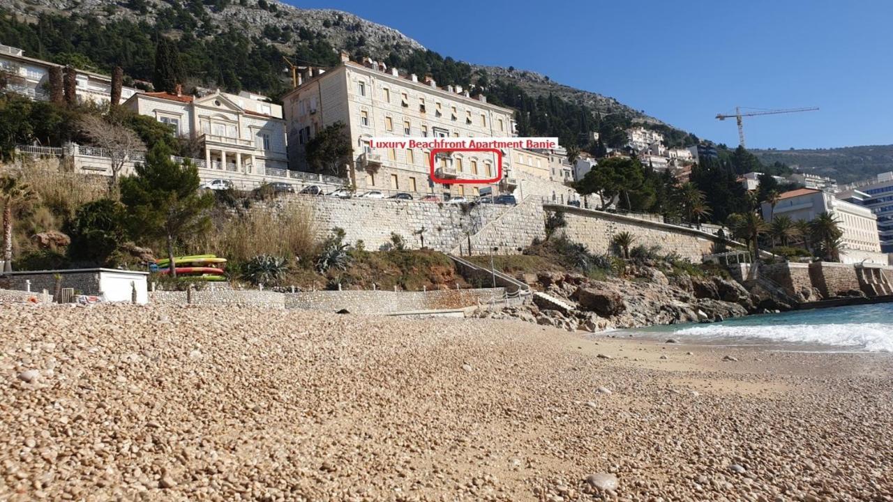 Luxury Beachfront Apartment Banje Дубровник Екстер'єр фото